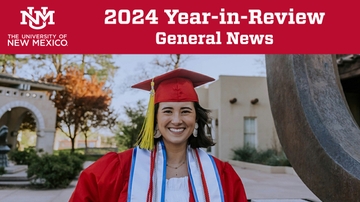 UNM's 2024 General News Year-in-Review highlights accomplishments, notable newsmakers