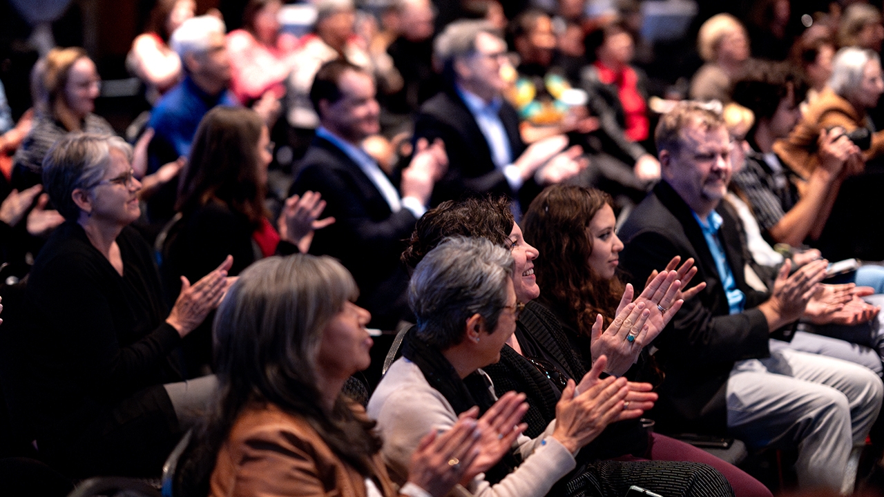 State of the University audience
