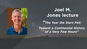 Topic and speaker for Joel M. Jones lecture announced