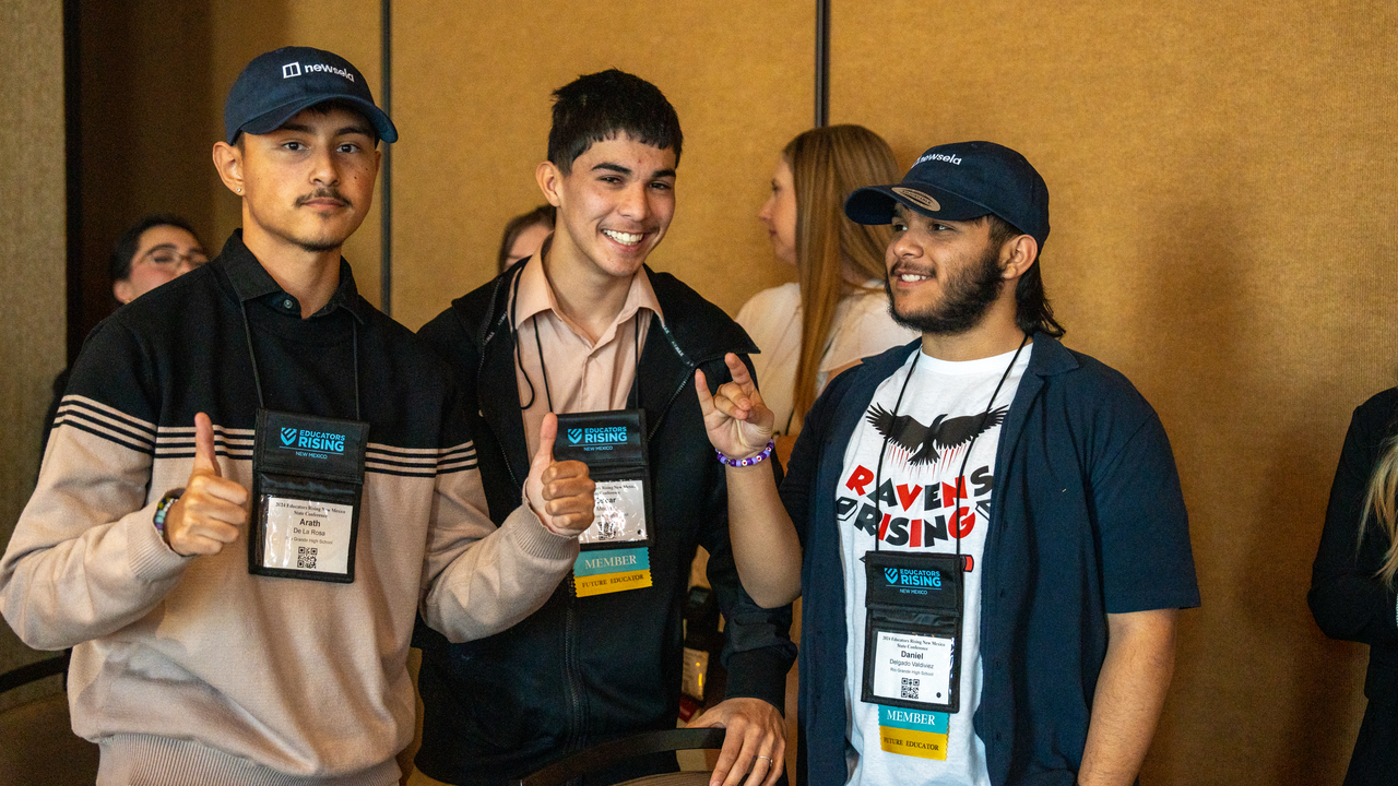 High school students enjoy UNM Ed Rising presentation