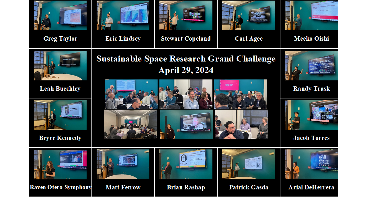 space workshop speakers 4-29-24