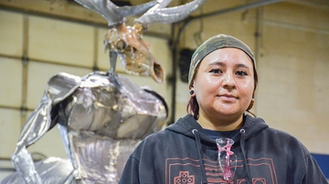 UNM-Gallup student seeks relaxing pandemic hobby, finds degree in welding