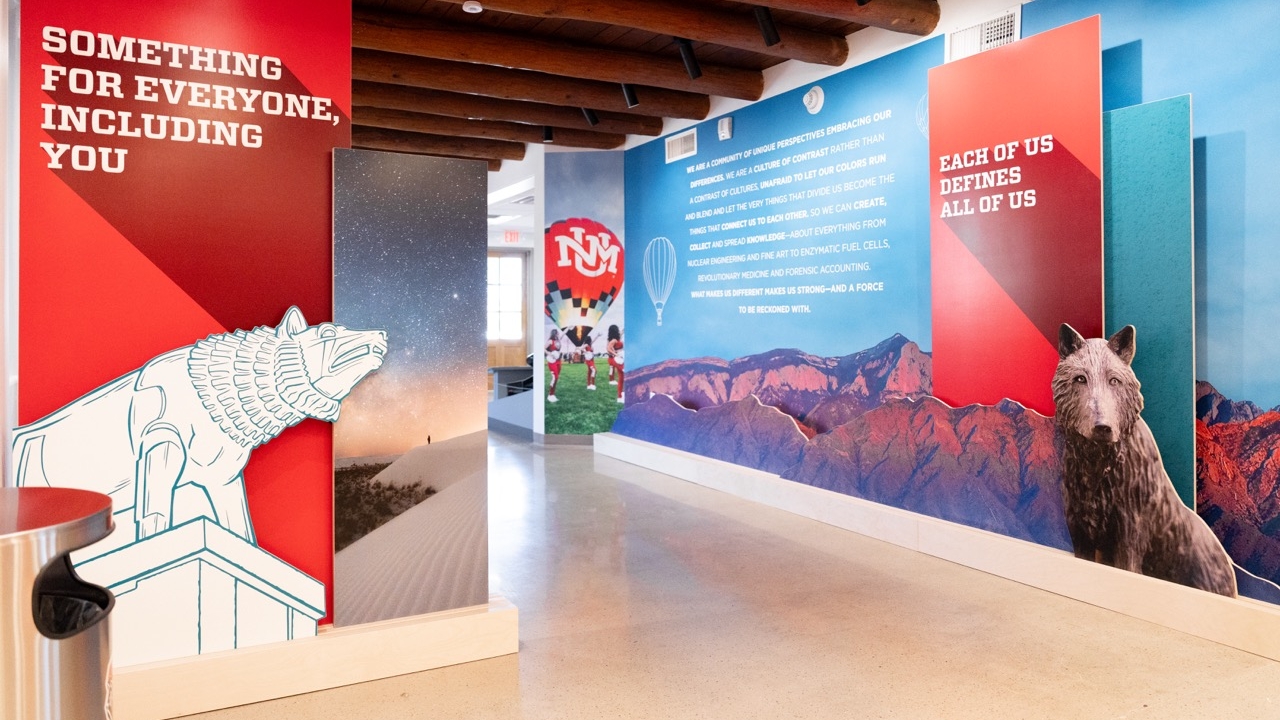 Lobo Welcome Center Exhibit Hall