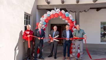 The University of New Mexico’s Lobo Welcome Center is officially open