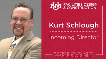 Kurt Schlough appointed as director of UNM Facilities Design & Construction