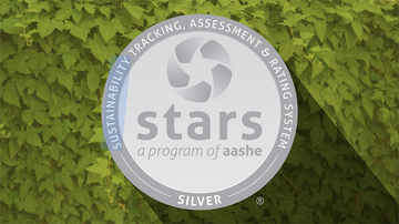  The University of New Mexico achieves STARS Silver Sustainability Rating
