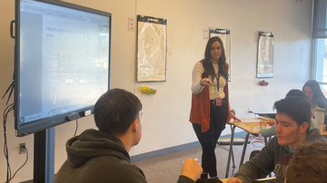 UNM Ph.D. student, APS teacher gifted prestigious award by President Biden