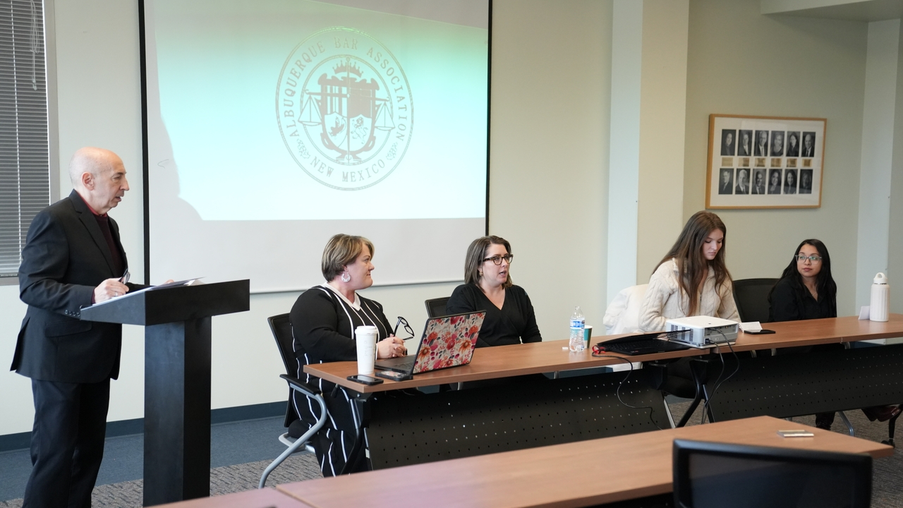 Guest speakers at the Domestic and Dating Violence: