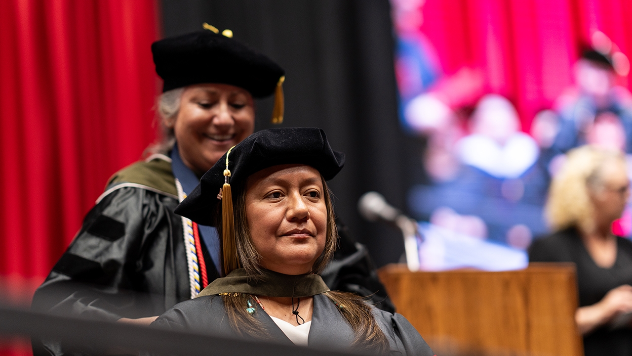 A doctoral student