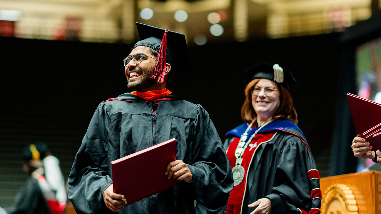 A happy graduate 