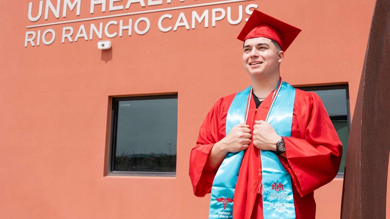 Ramon Baca at the UNM Health Sciences Rio Rancho Campus