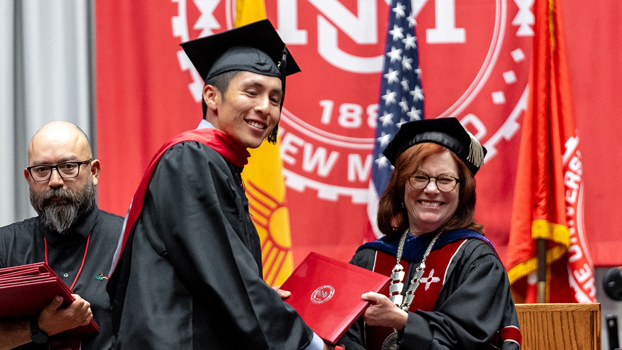 UNM President Garnett Stokes