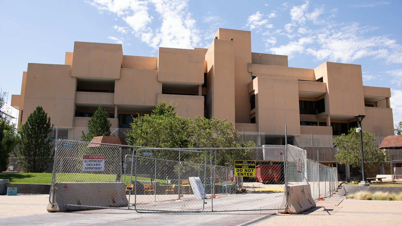 Humanities Demolition Site