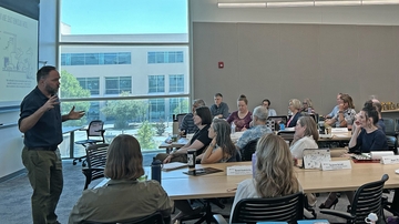 Orientation allows new department leaders to gain knowledge, support