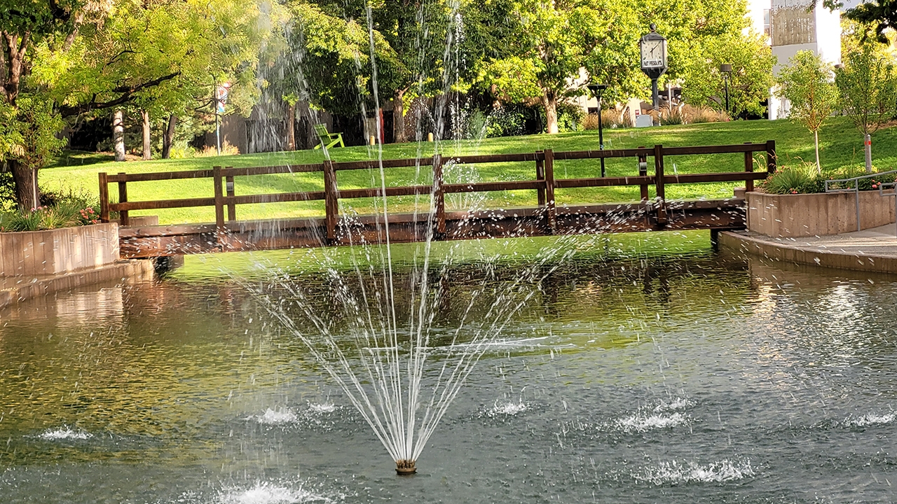 One of the three fountains, 