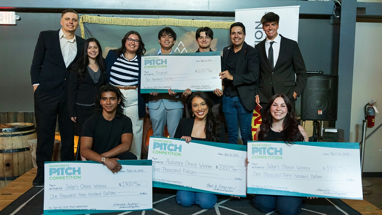 Spring 2025 Rainforest Pitch Competition Winners and Finalists