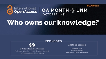 UNM celebrates Open Access Week with film on copyright and creativity