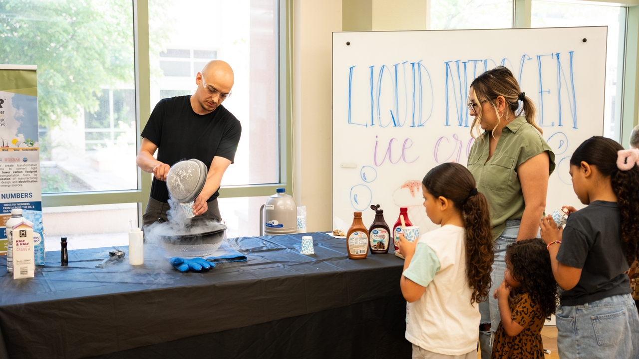 Check out interactive displays!