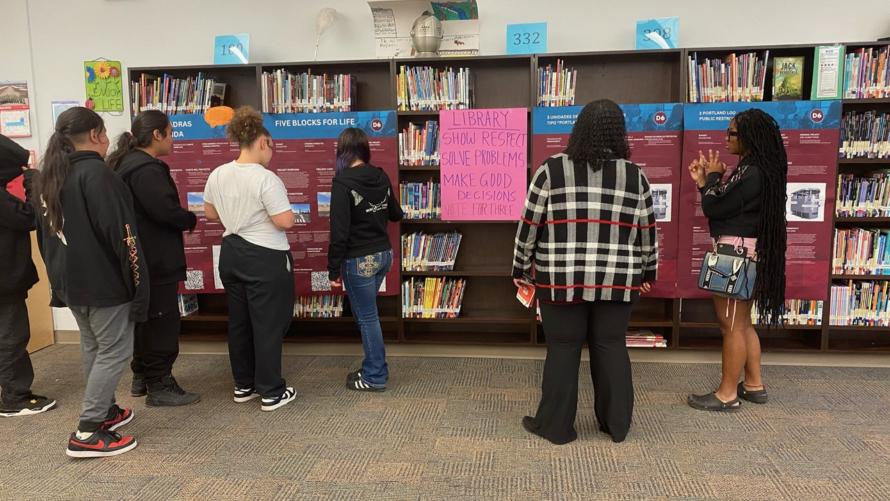 Community members gather to learn about PB projects