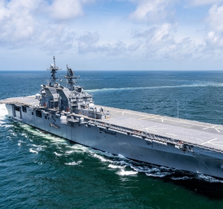 Tripoli (LHA 7) Sea Trials