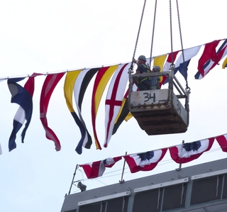 B-Roll Footage: Christening of Fort Lauderdale (LPD 28)