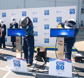 Enterprise (CVN 80) Keel Laying
