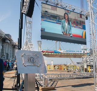 Enterprise (CVN 80) Keel Laying