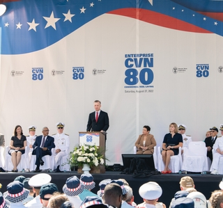 Enterprise (CVN 80) Keel Laying