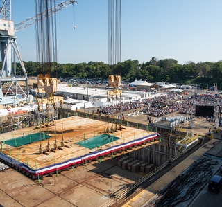Enterprise (CVN 80) Keel Laying