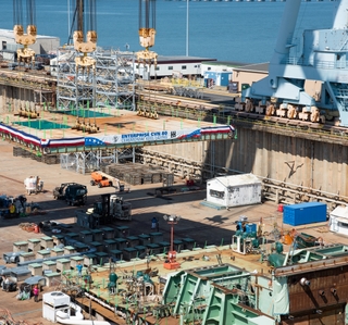Enterprise (CVN 80) Keel Laying