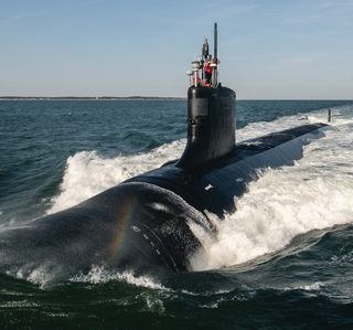 New Jersey (SSN 796) Sea Trials