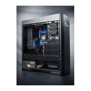 The Mach V is Falcon Northwest's most elite desktop system. Fully customizable from the hardware to exotic paintwork in any color you can imagine, each one is a masterpiece of handcrafted silicon. This Mach V features NVIDIA SLI technology with 3 GeFor...