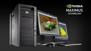 HP Z800 NVIDIA Maximus-powered workstation