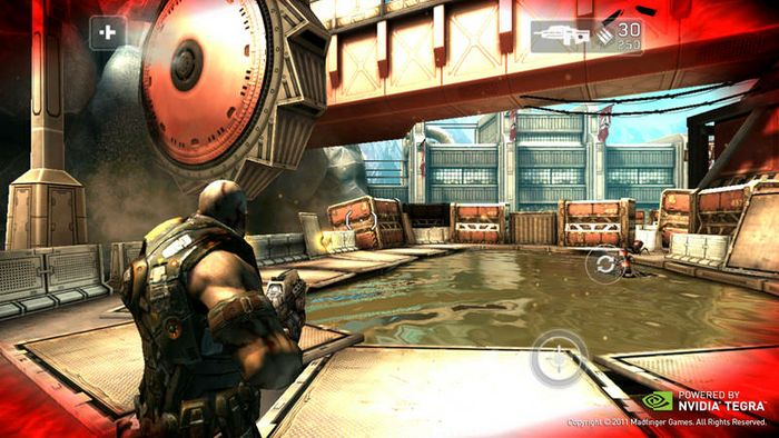 Shadowgun
<br><br>
Tegra 3 provides the fastest, highest-quality gaming, including new Tegra 3-optimized Tegra Zone games such as Shadowgun, Riptide GP, Bladeslinger and Sprinkle.