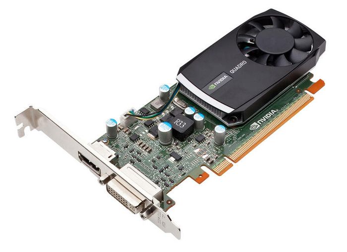 NVIDIA Quadro 400 - 3 quarter flat image