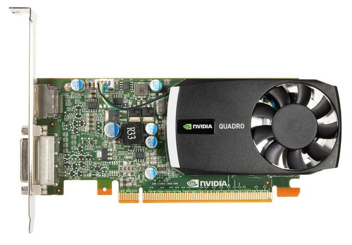NVIDIA Quadro 400 - top of card image