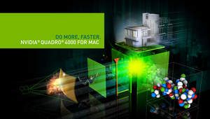 New NVIDIA Quadro 4000 for Mac data sheet (features/benefits) 
