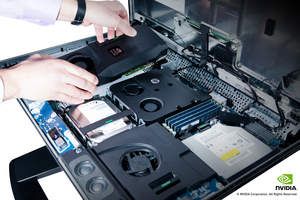 New NVIDIA Quadro All-In-One discrete GPU snaps in to the new HP Z1 All-In-One Workstation