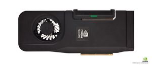 NVIDIA Quadro All-In-One GPU for the HP Z1 (external card shot with the HP Z1)