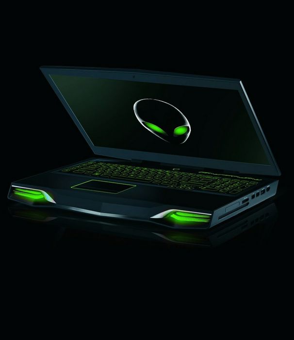 The Alienware M18x notebook will be available with the GeForce GTX 680M in single GPU or SLI configurations.