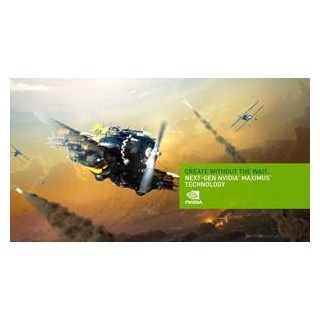 Key Visual (1): Create Without the Wait. Next-Generation NVIDIA Maximus Technology