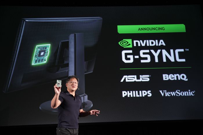 Jensen Huang Introduces NVIDIA G-SYNC