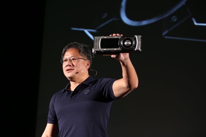Jensen Huang And GeForce GTX 780 Ti