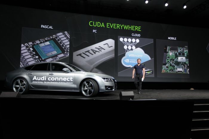 Audi self-driving car