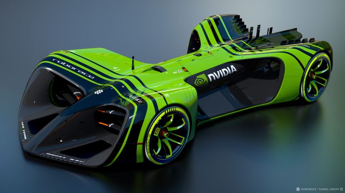 Roborace NVIDIA car