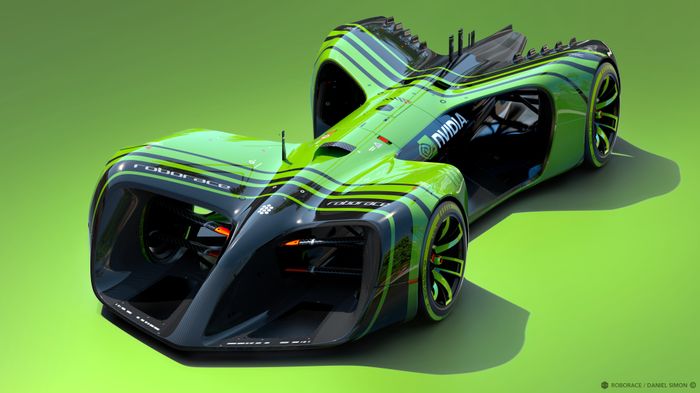 Roborace NVIDIA car