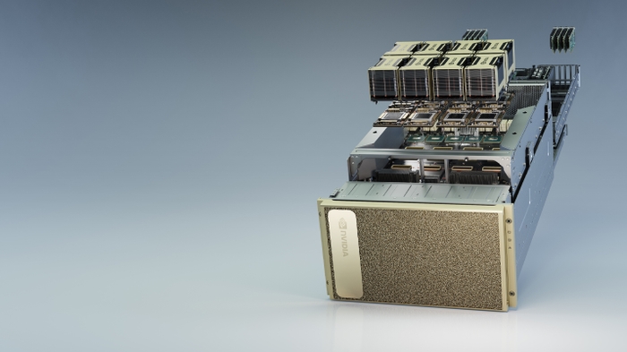 NVIDIA DGX A100 - Inside View