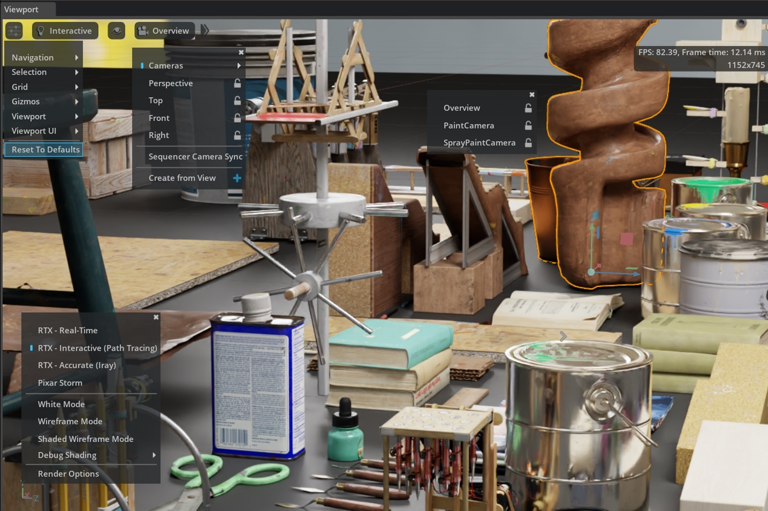 NVIDIA Omniverse Viewport 2.0 on Omniverse Kit