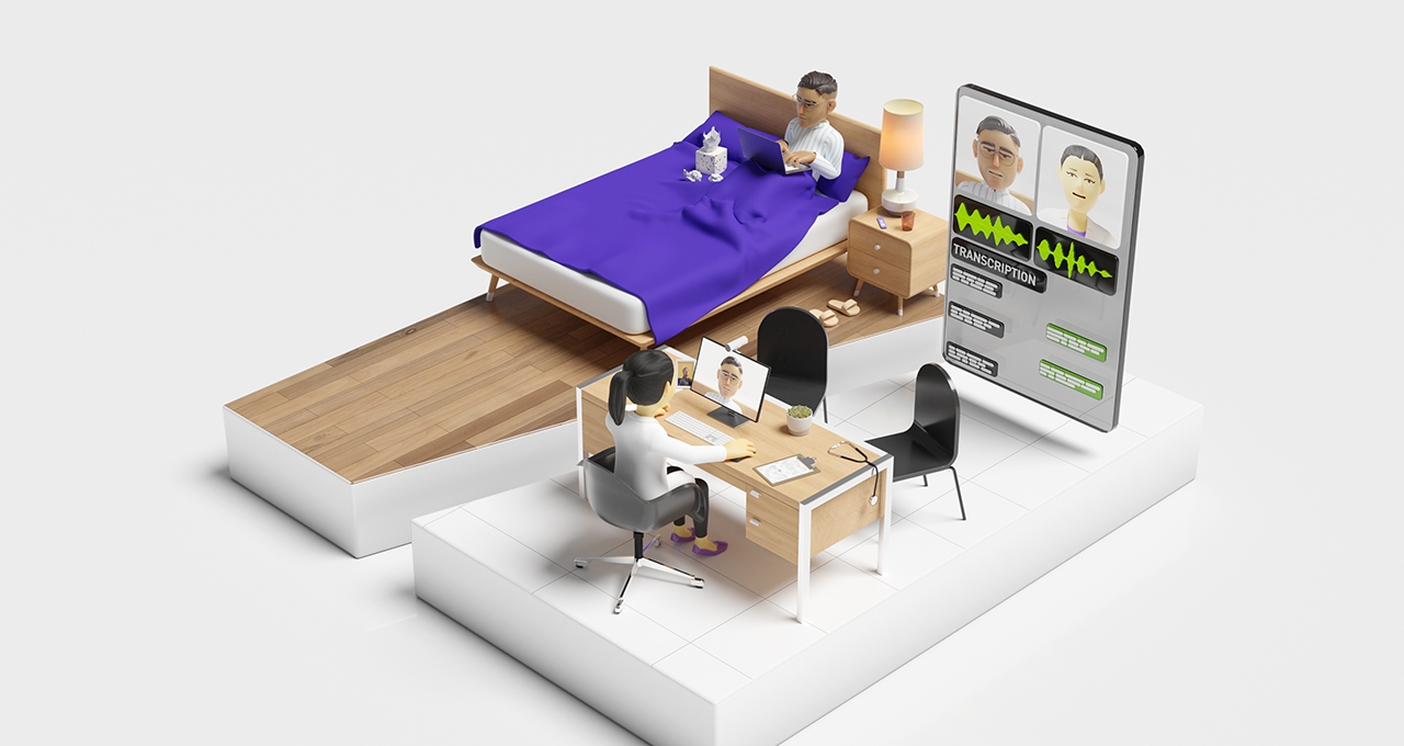 NVIDIA Riva Transcription Scene