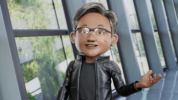 NVIDIA Omniverse Avatar Cloud Engine (ACE) - Toy Jensen
